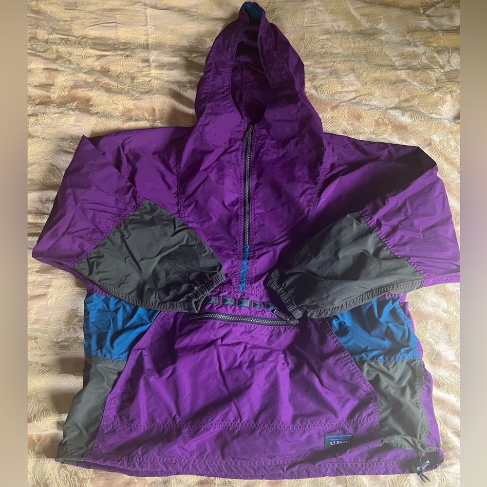 L.L. Bean Purple and Blue Jacket
